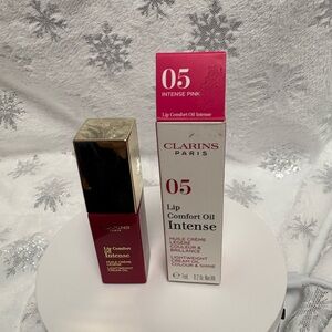 Clarins Lip Comfort Oil Intense - Intense Pink 7ML NIB